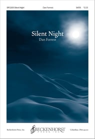 Silent Night SATB choral sheet music cover Thumbnail